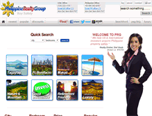 Tablet Screenshot of philippinerealtygroup.com